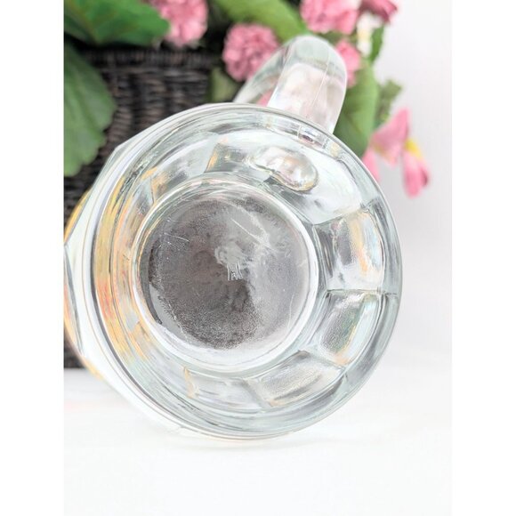 Vintage 1960s Frostie Root Beer Mug Hazel Atlas Pressed Glass 10oz Collectible - Picture 7 of 8